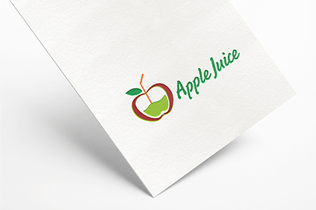 logotipo de restaurante de comida saludable