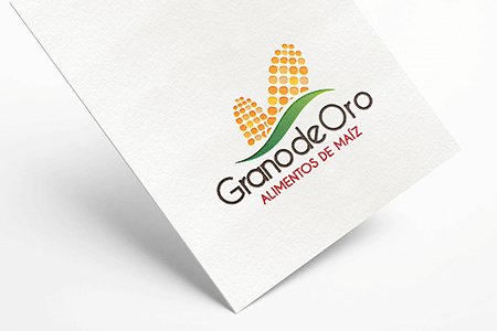 logotipo distribuidor de productos de maíz